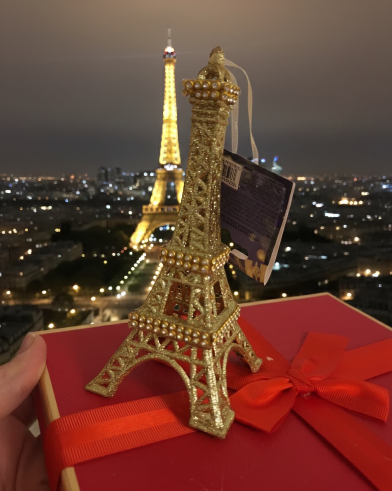 Eiffel Kulesi Temalı Dekoratif Biblo