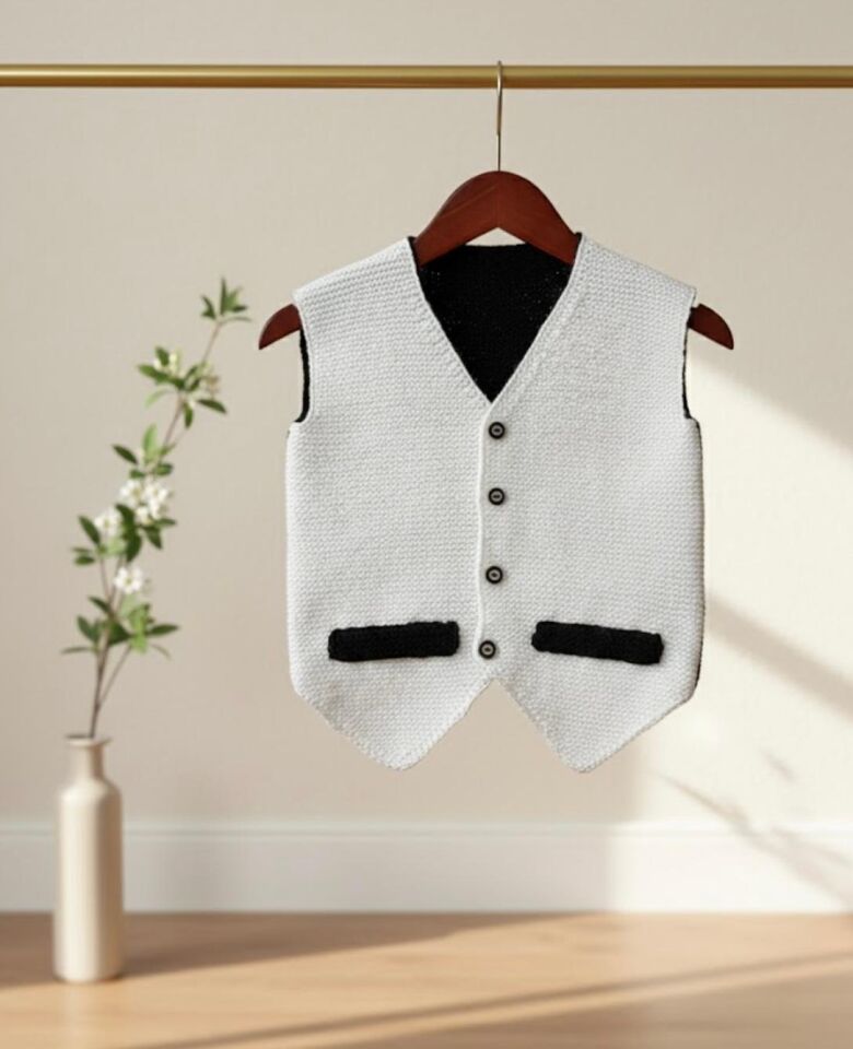 EL ÖRGÜSÜ BEBEK YELEĞİ